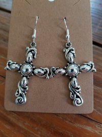 Romantic Cross Earrings 