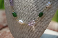 Genderqueer Pride x Ancient Roman Gemstone Necklace