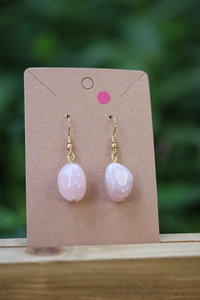 Love in My Ears Rose Quartz Earrings