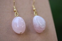 Love in My Ears Rose Quartz Earrings