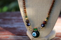 Protect My Health: My Health is My Wealth Bottle Amulet Necklace