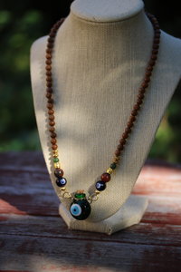 Protect My Health: My Health is My Wealth Bottle Amulet Necklace