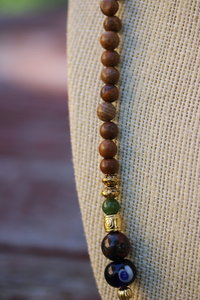 Protect My Health: My Health is My Wealth Bottle Amulet Necklace
