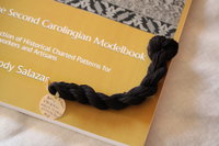 The Second Carolingian Modelbook by Kim Brody Salazar - SIGNED - Kit with Naturally Dyed Silk and Linen Cloth! 