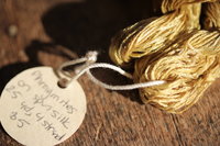 Phragmites Dyed Silk Embroidery Thread Plant Dyed 
