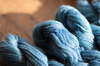 Light Indigo Blue Wool Yarn/Thread for Embroidery, Braiding, Narrow Weaving