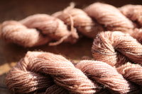 Taupe Plant Dyed Wool Thread for Embroidery, Tapestry, Etc