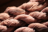 Taupe Plant Dyed Wool Thread for Embroidery, Tapestry, Etc