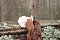 Variegated Rust/Purple/Chocolate Plant Dyed Wool Thread 