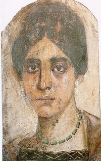 Imperial Roman Emerald Green Aventurine Beaded Chain Necklace Portrait Interpretation Reproduction Available in Multiple Sizes