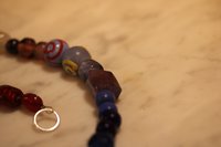 Rainbow PRIDE Viking Inspired Treasure Bead Festoon with Vintage, Recycled, Trade and Lampwork Beads Bold Colorful Spectrum Statement Piece