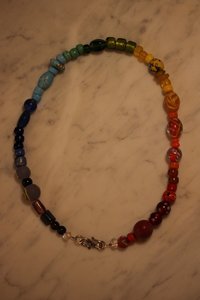 PRIDE x Viking = Rainbow Necklace or Festoon (also for ND Folx, see description!)