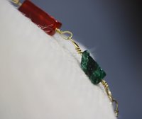 Rainbow of Gems Imperial Roman to Early Byzantine Multi-Gem Necklace Reenactment Ancient Living History SCA Witchy Vibes Metaphysical