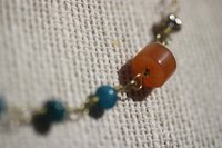 Imperial Roman to Early Byzantine Multi-Gem Necklace Reenactment Ancient Living History SCA Witchy Vibes Metaphysical