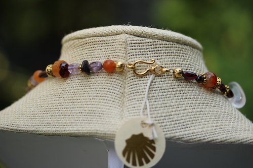 Find My Fire Mixed Gem Necklace