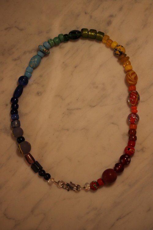 PRIDE x Viking = Rainbow Necklace or Festoon (also for ND Folx, see description!)