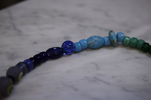 PRIDE x Viking = Rainbow Necklace or Festoon (also for ND Folx, see description!)