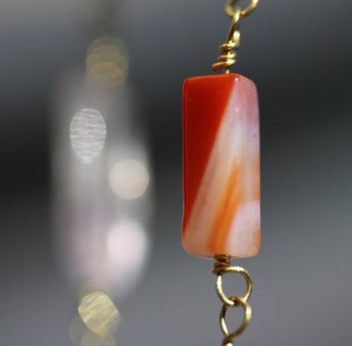 Rainbow of Gems Imperial Roman to Early Byzantine Multi-Gem Necklace Reenactment Ancient Living History SCA Witchy Vibes Metaphysical