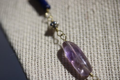 Imperial Roman to Early Byzantine Multi-Gem Necklace Reenactment Ancient Living History SCA Witchy Vibes Metaphysical