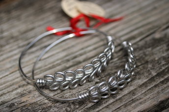 Looped "Vine" Bracelet or Armlet Inspired by Ancient Artifacts