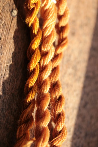 Mushroom & Lichen Dyed Sampler Pack Wool Threads