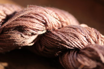 Gray-Purple Silk Plant Dyed Embroidery Thread